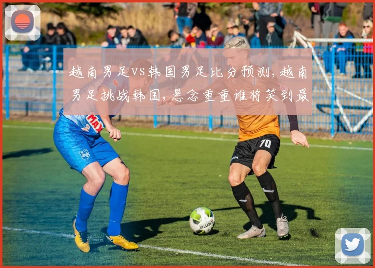越南男足vs韩国男足比分预测,越南男足挑战韩国,悬念重重谁将笑到最后